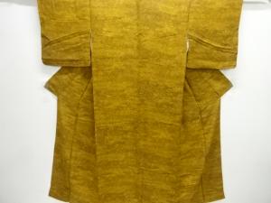 草花模様小紋着物